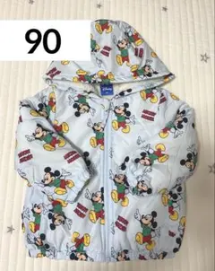 【新品未使用】しまむら ディズニー ミッキー ボアジャケット 90cm