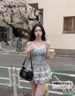 SHEIN レース キャミソール タンクトップ