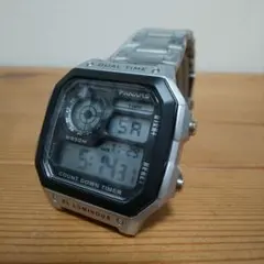 PANARS ALARM CHRONO 新品 デジタル腕時計