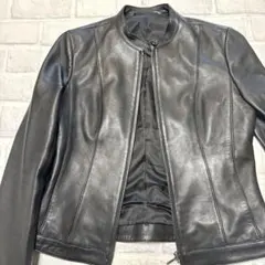 ANAYI ブラック レザージャケット M