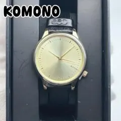 未使用 KOMONO コモノ ESTELLE BLACK ウォッチ 腕時計