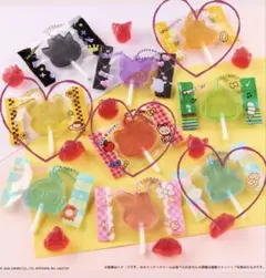 サンリオ　キャンディチャームズ ・キティ・シナモロール　他2点の4個セット