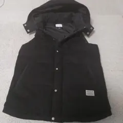 SHIPS ARCH&LINE ブラック中綿ベスト