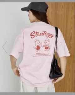 PUBLUX Strategy Cats Tシャツ ピンク ユニセックスMサイズのサムネイル