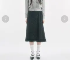 FEKETE ドットフリルスカート | Mercari