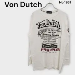 最終値下げ　Von Dutch プリント 長袖カットソー ロンT Y2K 人気のサムネイル