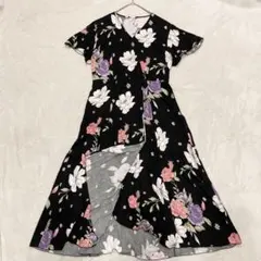 Emma Taylor 2WAYオリジナル花柄ワンピース（ガウンワンピース）