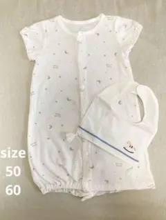 【美品】ベビー服ロンパース2wayオールとCottoliベビースタイの2点セット