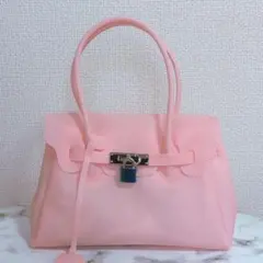 現物】 jelly bag ジェリーバック ゼリーバック ピンク ラージサイズ