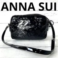 希少 ヴィンテージANNA SUI ハンドバッグ ブラック 蝶モチーフ - メルカリ