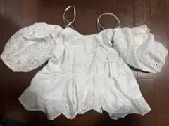 Heather オフショルブラウス ホワイトのサムネイル