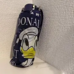 ドナルドダック 折りたたみ傘 ネイビー
