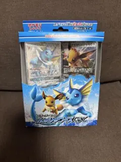 スターターセット 水のシャワーズGX 外装傷みあり ポケモンカード