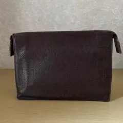 【ヴィンテージ美品】Polo Ralph Laurenレザー製クラッチバッグ