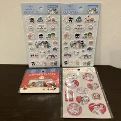 ウォーターシール　ベイマックス　ぷくっとシール　サンリオ　ピングー　セリア