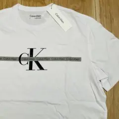 Calvin Klein カルバンクライン Tシャツ ロゴ ホワイト Mサイズのサムネイル