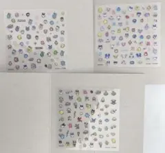 たまごっち ネイルシールコレクション A B C 3種セット