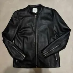 ユナイテッド東京 希少なサイズ4【XL】 ノーカラーシングルライダース 2025年最新】UNITED TOKYO メンズ シングルライダースの人気