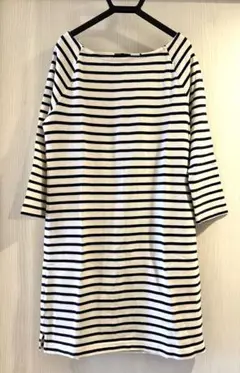 GAP ギャップ　チュニックワンピース　ボーダー　レディース　M 七分袖