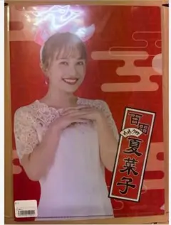 ももクロ　クリアファイル　百田夏菜子