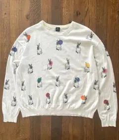 Paul Smith ラビットドットプリントセーター XLのサムネイル