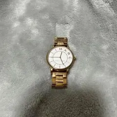 MARC JACOBS ゴールド　アナログ時計