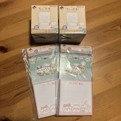 【1番くじ】ちいかわ メモ帳＆ガラスコップ
