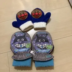 アンパンマンデザイン ミトンセット ベビー 手袋
