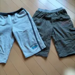 140㌢ハーフパンツ２枚
