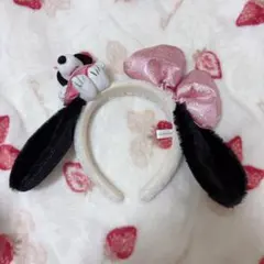 USJ ユニバ スヌーピーカチューシャ ピンクリボン