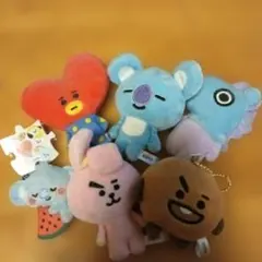 BT21 ぬいぐるみ・マスコット 6体セット