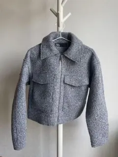 ZARA ブークレショートジャケット