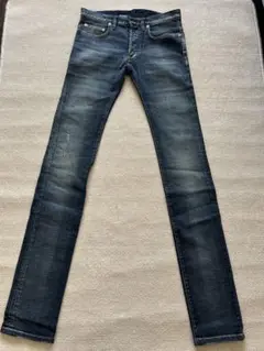 パンツ dior homme 2008ss coating skinny denim 2008 Dior Homme coated pants