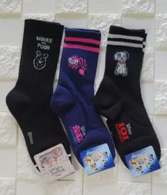 ディズニー靴下3足セット