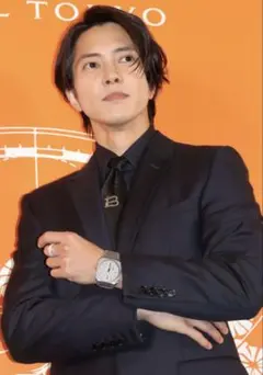【極美品】ブルガリ BVLGARI イブニング ネクタイ 山下智久着用