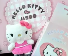 BLACKPINK ブラックピンク　ジス　キティ　マスコットキーリング　ピンク