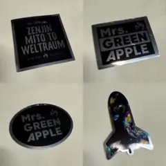 Mrs. GREEN APPLE ゼンジン ロゴ ステッカーセット グッズ