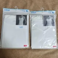 新品エアリズムレディース XLシームレスキャミソール キャミソール2枚セット