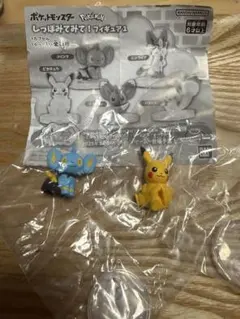 ポケモン　しっぽみてみて！フィギュア1 ピカチュウとコリンク　２体
