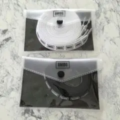 BMSG ロゴ入り シューレース 2色セット