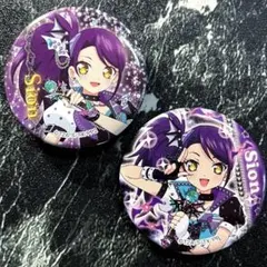 韓国プリパラカフェ 缶バッジ シオン - メルカリ