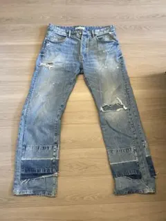 ZARA ダメージ加工 デニムパンツ EUR 46 L相当