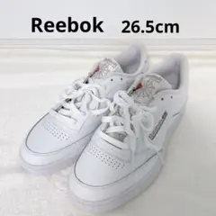 【美品】 リーボック クラシック Reebok ホワイト スニーカー 26.5のサムネイル