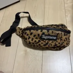 Supreme ヒョウ柄 ボディバッグ