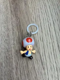 スーパーマリオ　めじるしアクセサリー　セブン　ガシャポンボックス　キノピオ