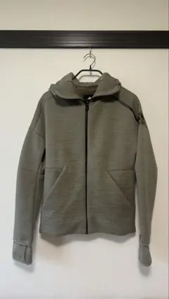 ［売り尽くしセール］ adidas フルジップパーカー M グレー