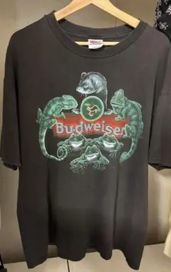 バドワイザー Tシャツ 蓄光 XXL 爬虫類 フェレット カエル 入手困難】Budweiser バドワイザー Tシャツ XLサイズ カエル