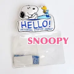 【レア初期】USJ スヌーピー チケットホルダー 平成レトロ ピーナッツ