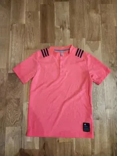 【美品】adidas ピンク ポロシャツ Mサイズ