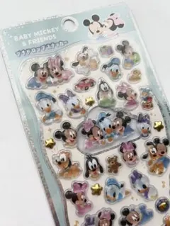 正規品　プチドロップステッカー　ベビーミッキー&フレンズ